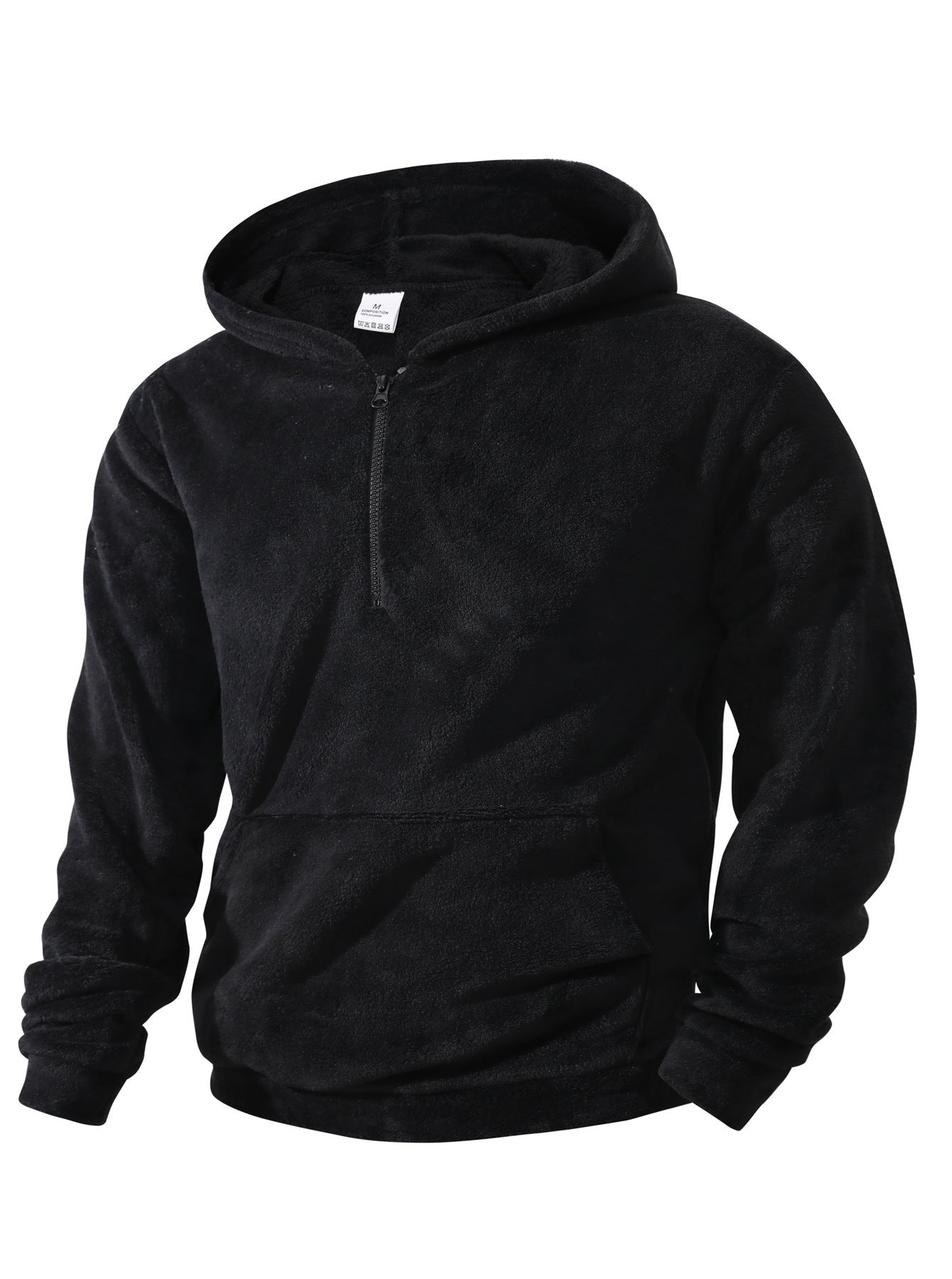 Men's Modern Half-Zip Fleece Hoodie