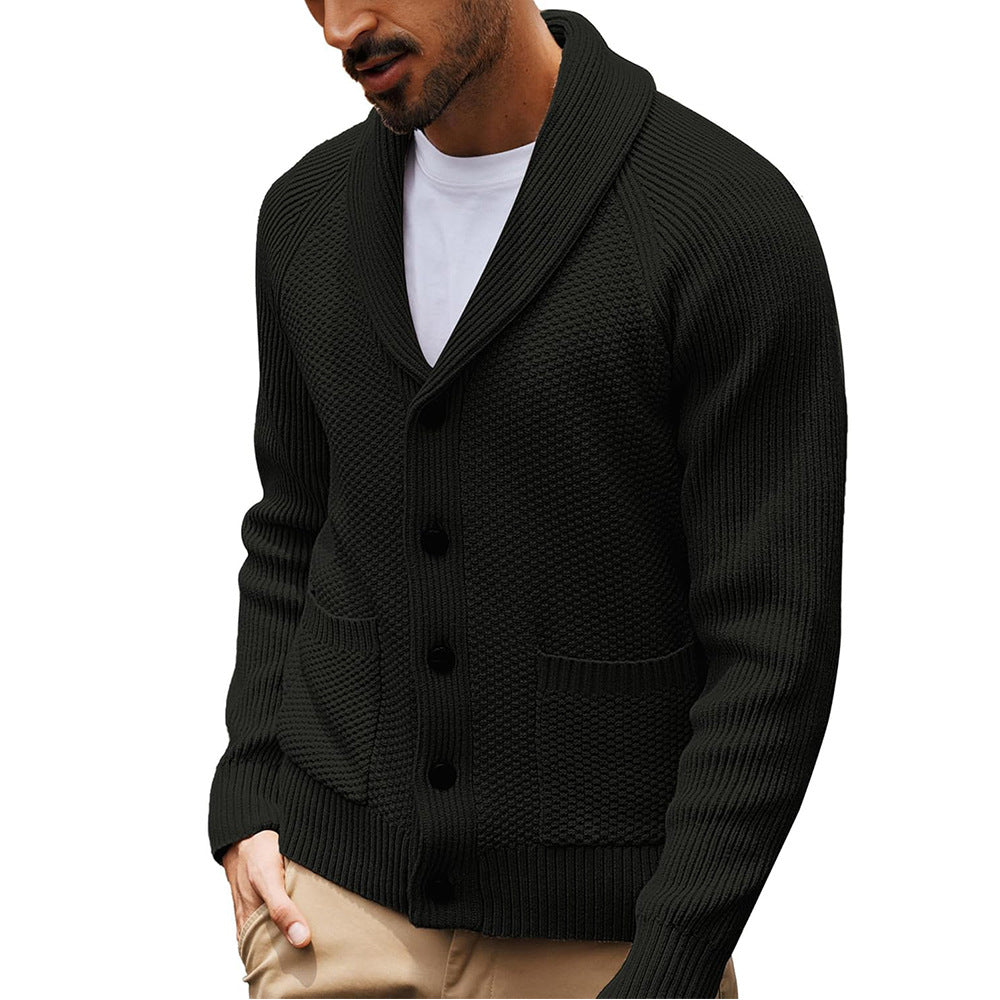 Men's Cardigan Shawl Collar Modern Stylish
