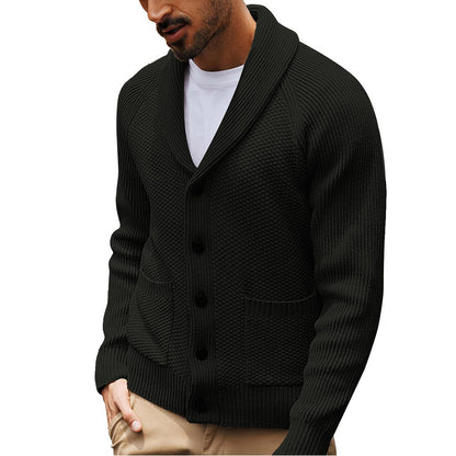 Men's Cardigan Shawl Collar Modern Stylish