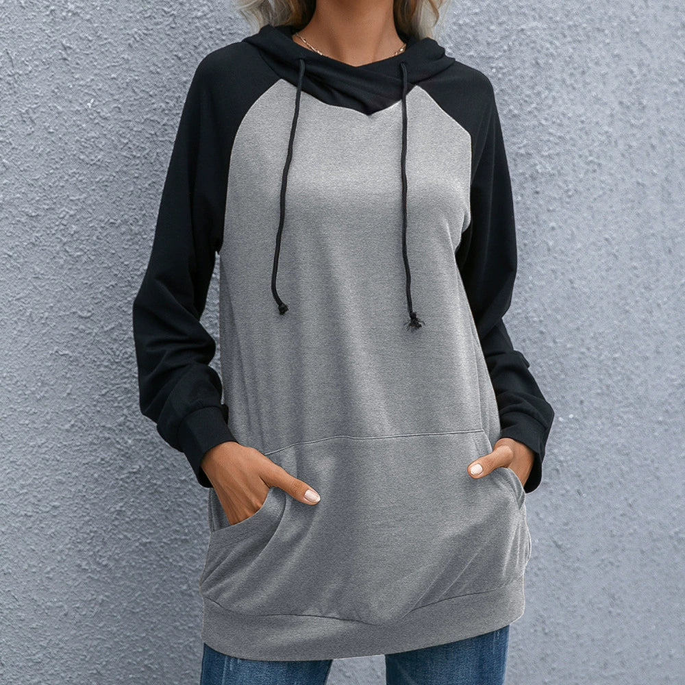 Cuddly Hoodie Loose Fit Soft Material Hood