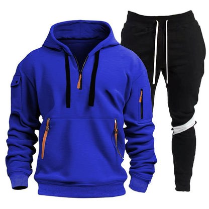 Herren Sport Outfit Hoodie Jogginghosen Set