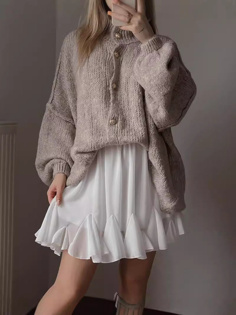 Women's Comfortable Oversized Knitted Cardigan