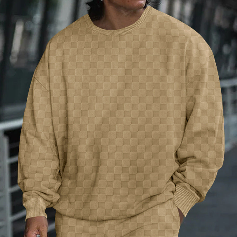 Men's Oversized Sweater Comfortable Generous Structured