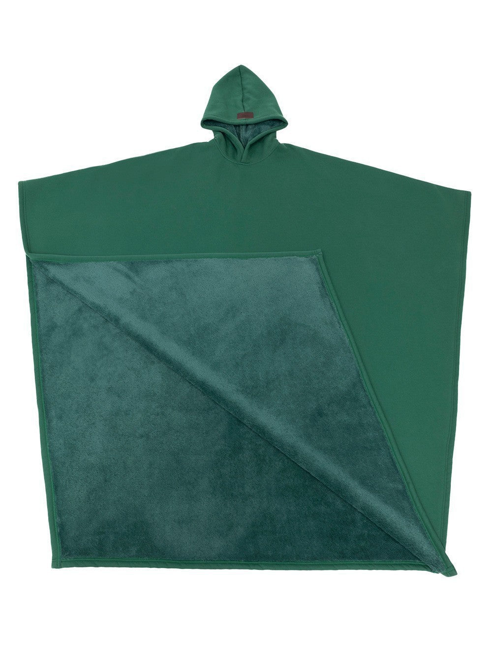 Women's Cuddly Poncho Soft Fleece Throw