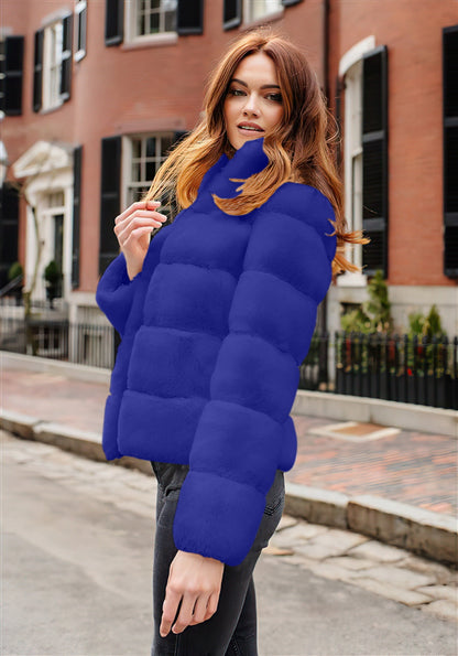 Women's Winter Down Jacket High-Collar Style