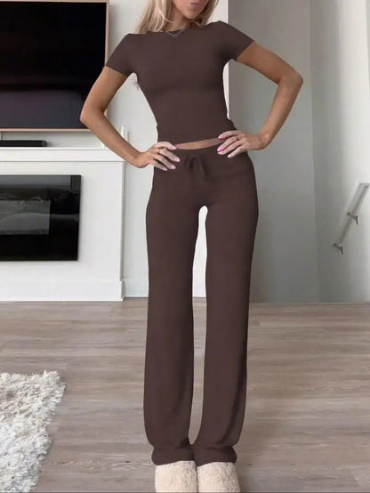 Women's Lounge Set Body-Hugging Style Comfortable