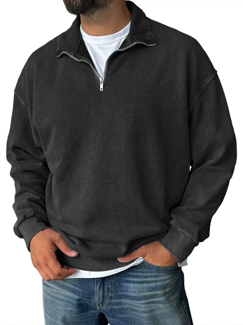 Emil - Zip-Up Sweatshirt & Loose Fit