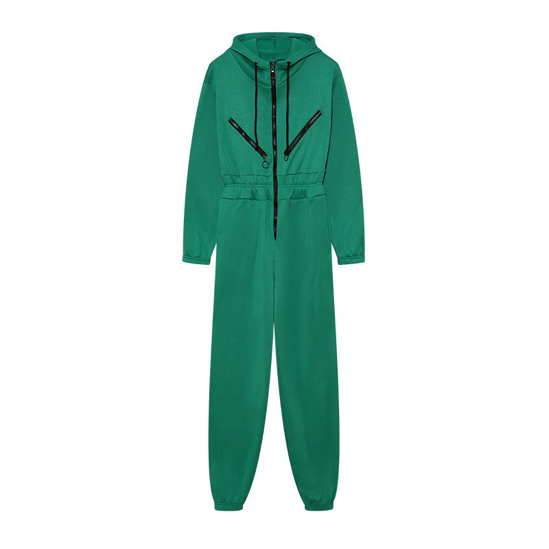 Comfortable Overall Clothing Cotton Loose Fit Hood