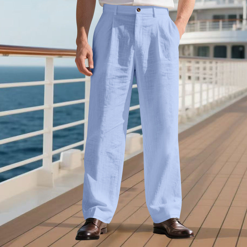 Men's Suit Trousers Elegant Comfortable