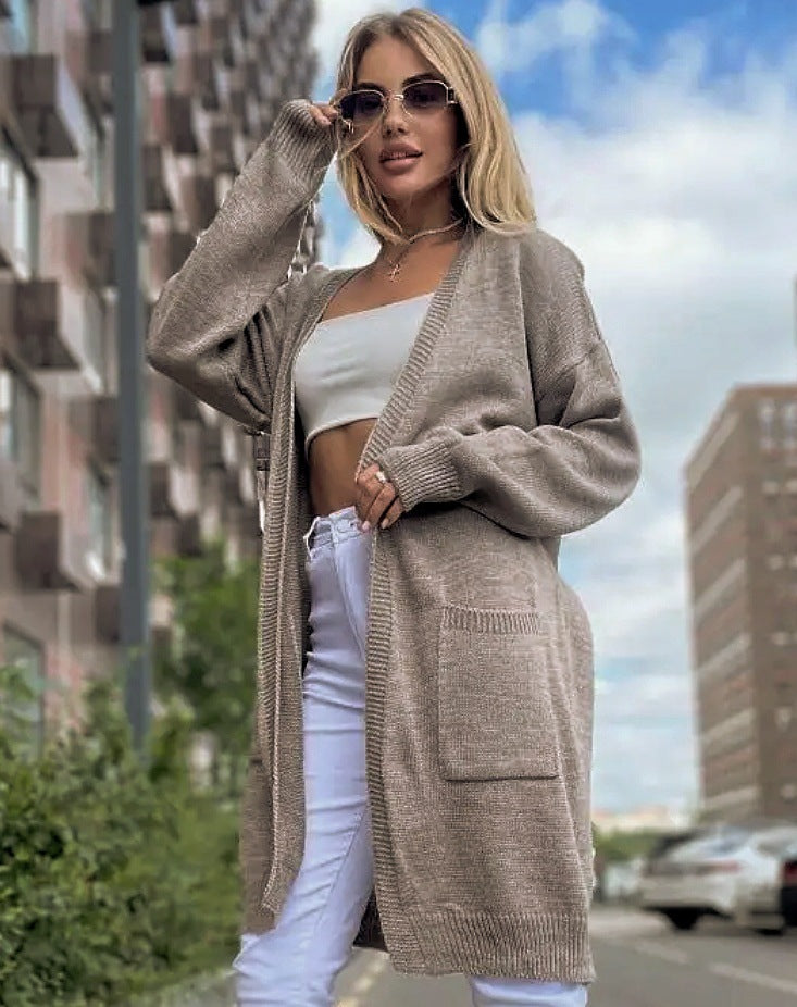 Women's Cardigan Oversized Open Front
