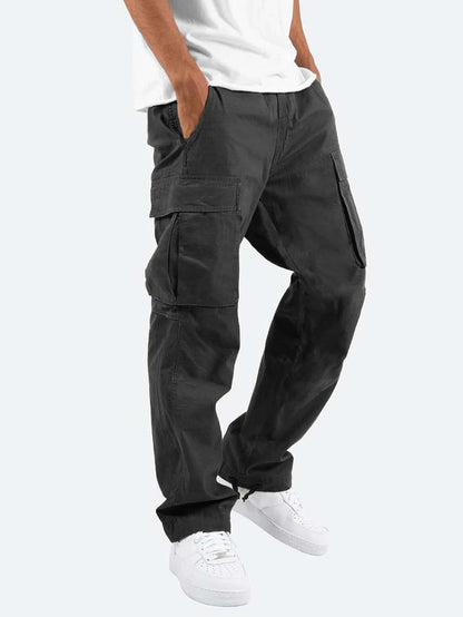 Comfortable Elastic Cargo Pants