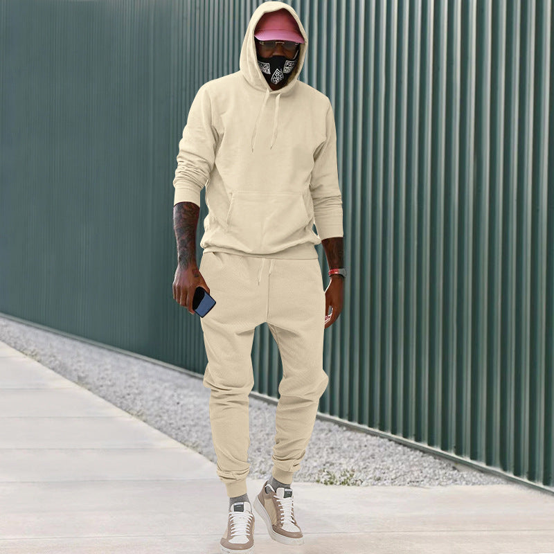 Men's Tracksuit Hoodie Joggers Comfortable