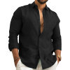 Men's Linen Shirt Summer Comfortable Elegant