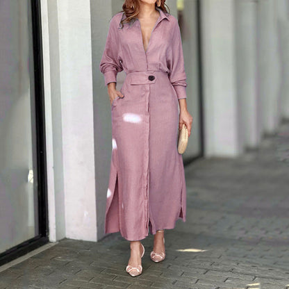Women's Maxi Dress Linen Elegant Summer Dress