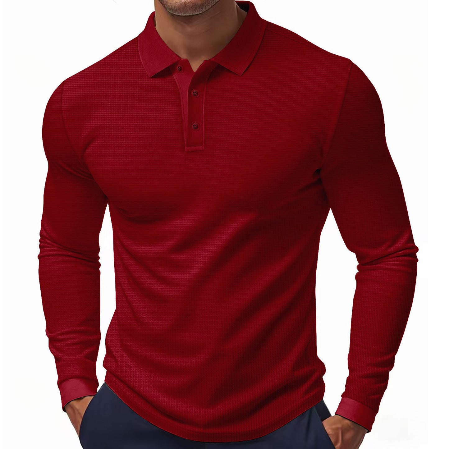 Men's Polo Shirt Modern Structured Elegant