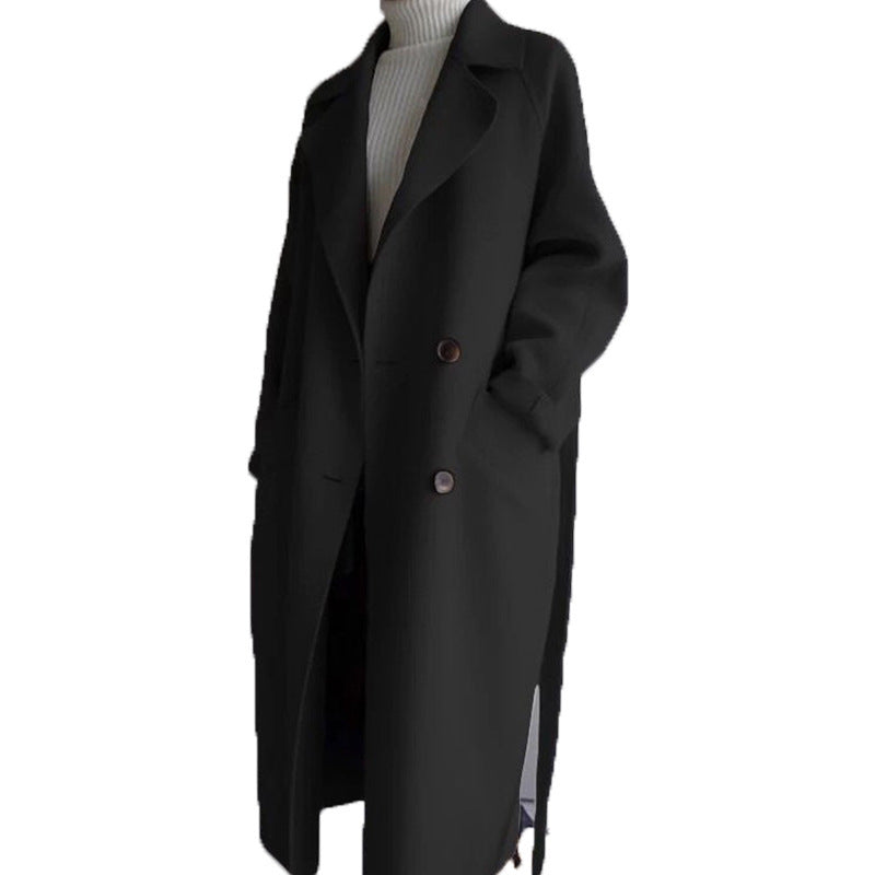 Women's Wool Coat Oversized Elegant Stylish