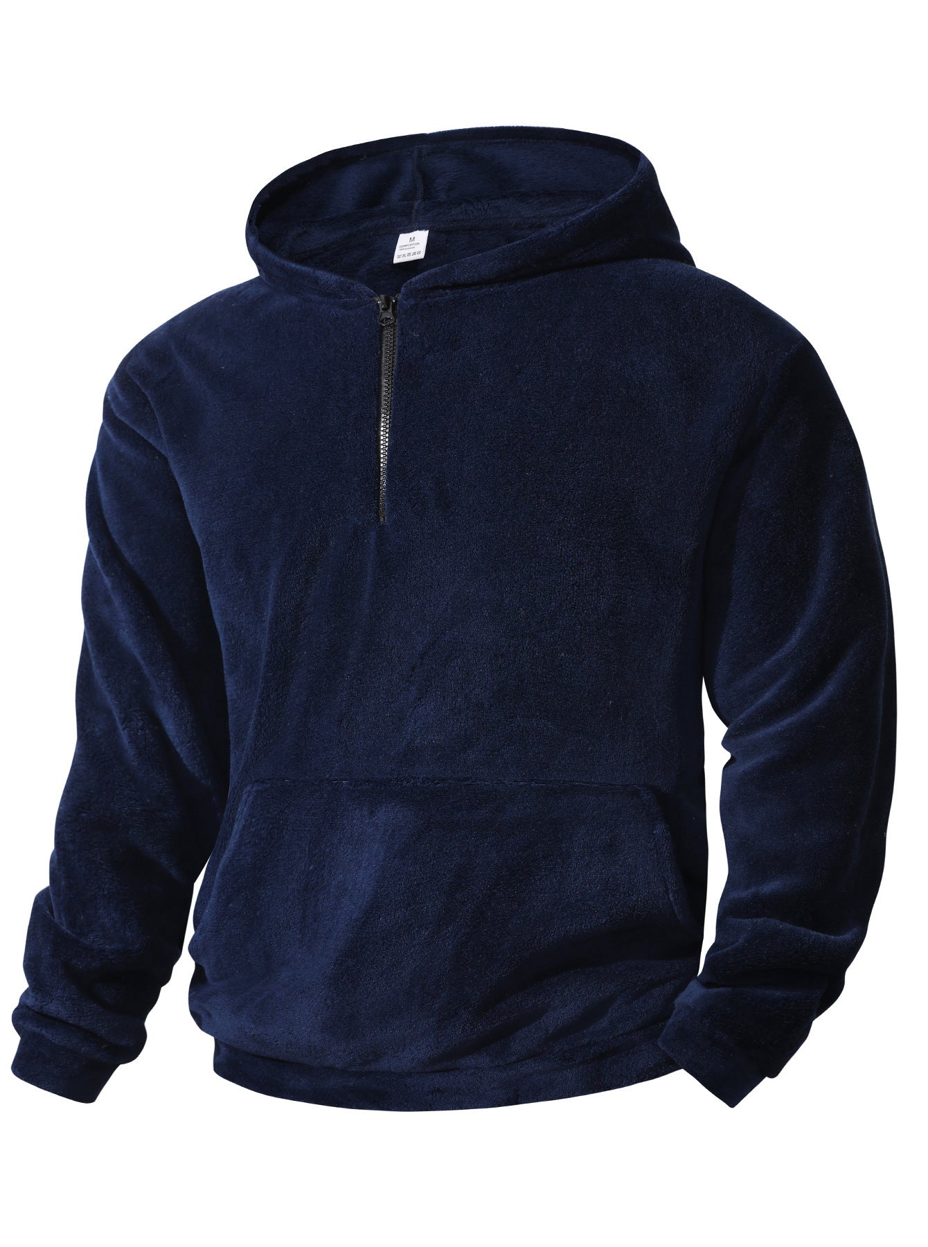 Men's Modern Half-Zip Fleece Hoodie