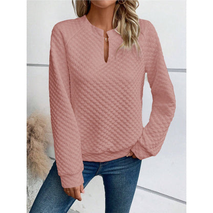 Women's Quilted Pullover Winter Warm Elegant