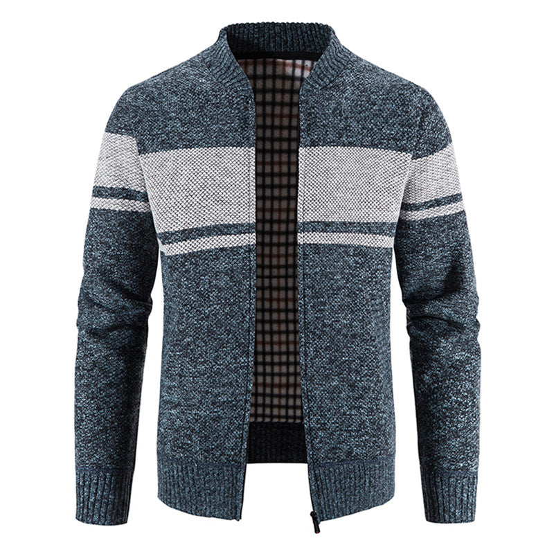 Men's Cardigan Modern Textured Look