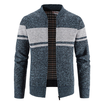 Men's Cardigan Modern Textured Look