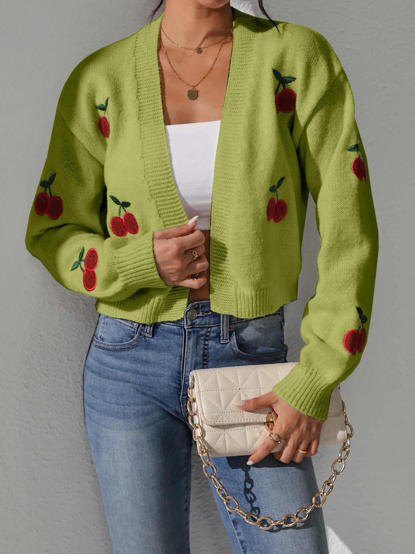 Women's Cardigan Summer Fruity Fashion
