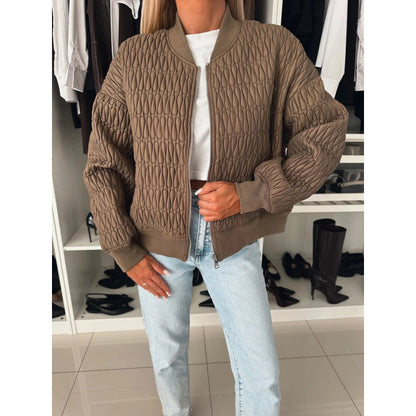 Women's Quilted Jacket Trendy and Stylish