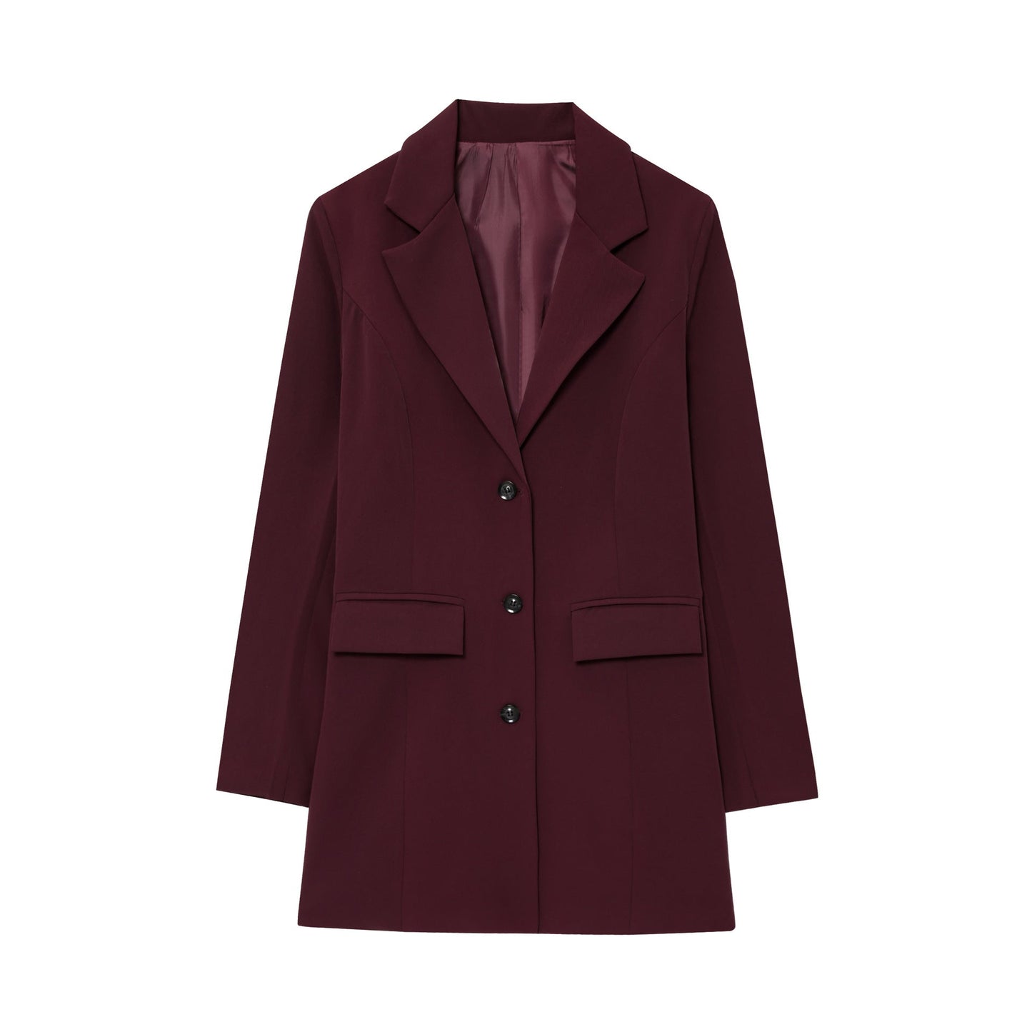 Women's Blazer Elegant Tailored Slim Fit
