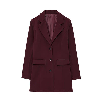 Women's Blazer Elegant Tailored Slim Fit