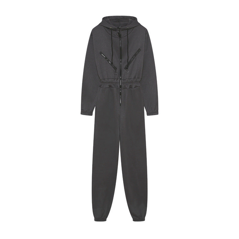 Comfortable Overall Clothing Cotton Loose Fit Hood