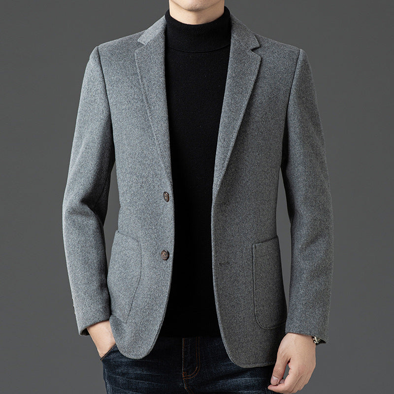 Smart Business Attire Slim Fit Notch Lapel
