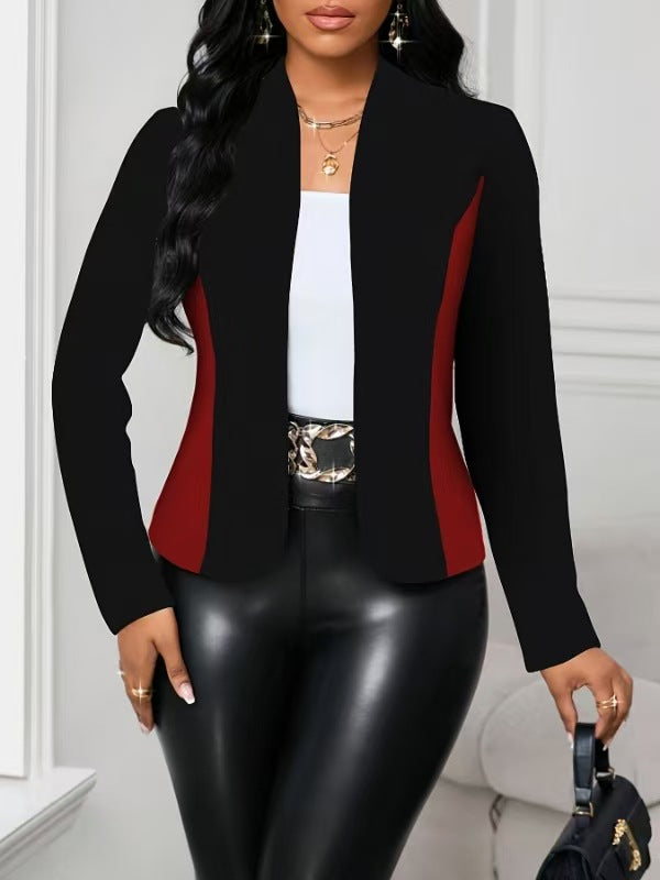 Women's Blazer Jacket Modern Chic Colorblock