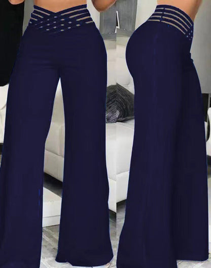 Damen Schlaghose Elegant Bequem
