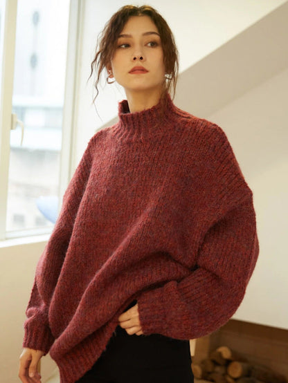 Women's Chunky Knit Sweater Comfortable Elegant