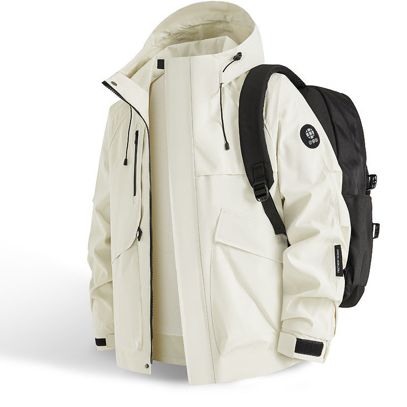 Men's Outdoor Jacket Waterproof Practical Adjustable