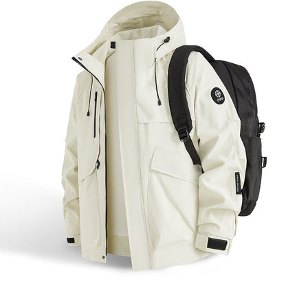 Men's Outdoor Jacket Waterproof Practical Adjustable