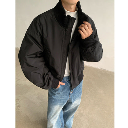 Men's Bomber Jacket Casual Sporty With Pockets