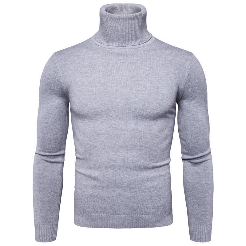 Men's Merino Wool Sweater Warm Elegant