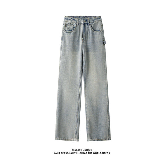 Herren Comfort Jeans Hoher Bund Praktisch - IdealeKleiden
