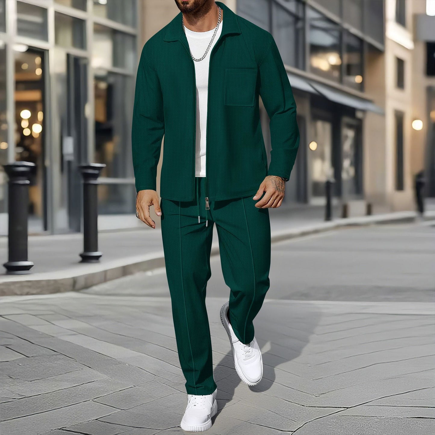 Men's Two-Piece Casual Elegant Slim Fit