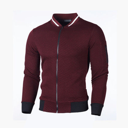 Men's Sweatshirt Jacket High-Quality Zipper PocketSporty