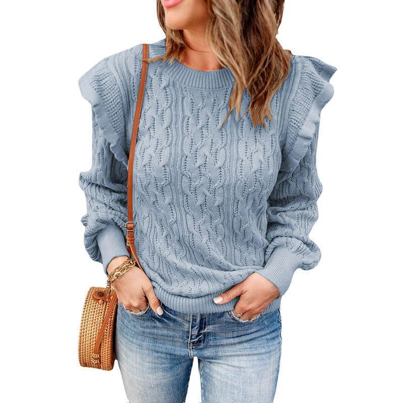 Women's Cable Knit Sweater Elegant