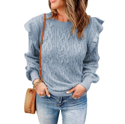Women's Cable Knit Sweater Elegant