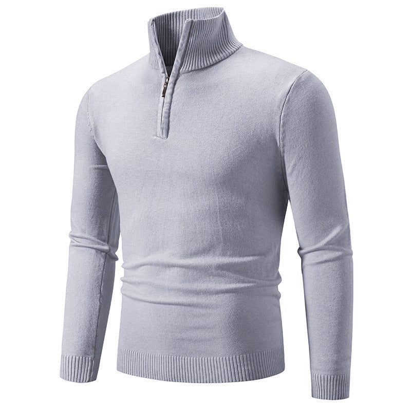 Men's Modern Pullover Short Zipper
