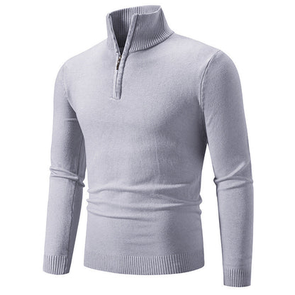 Men's Modern Pullover Short Zipper