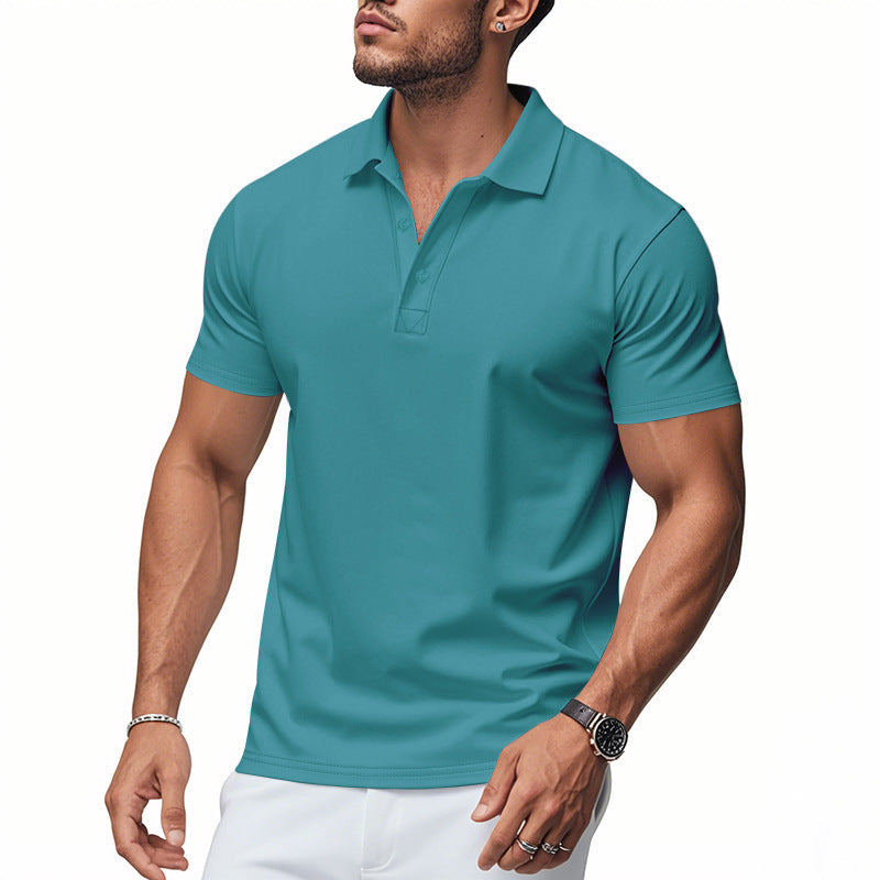 Men's Polo Shirt Quick Dry Elegant Slim Fit