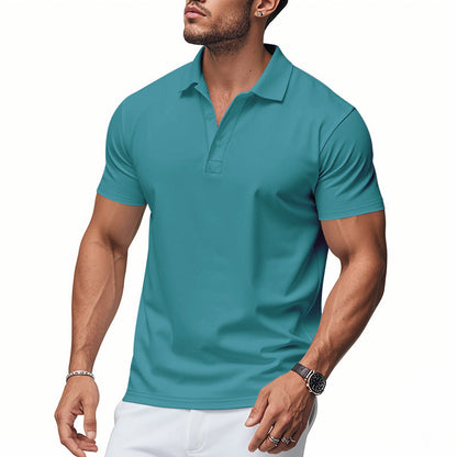 Men's Polo Shirt Quick Dry Elegant Slim Fit
