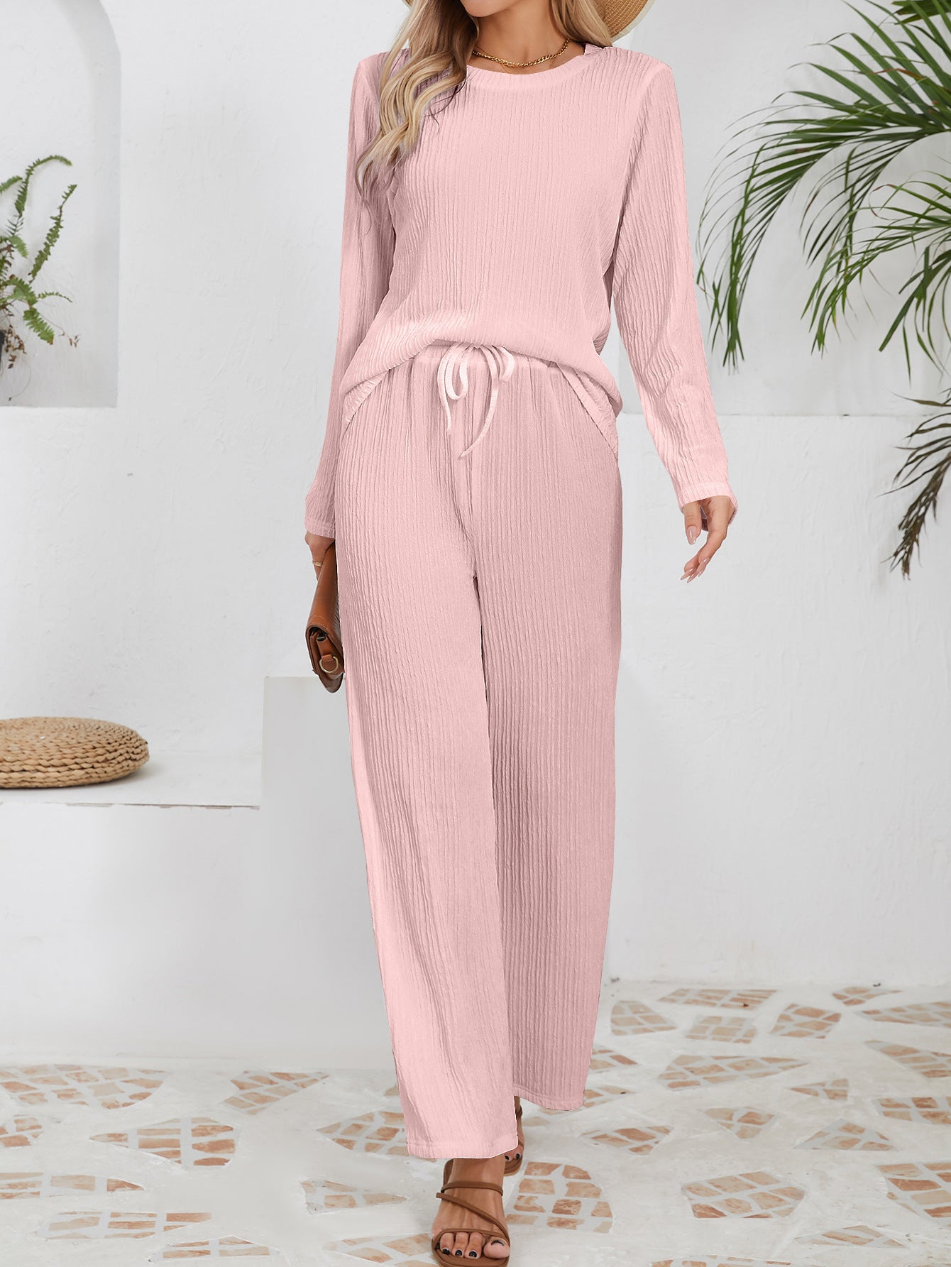 Damen Lounge Set Leicht Elastisch Komfortabel