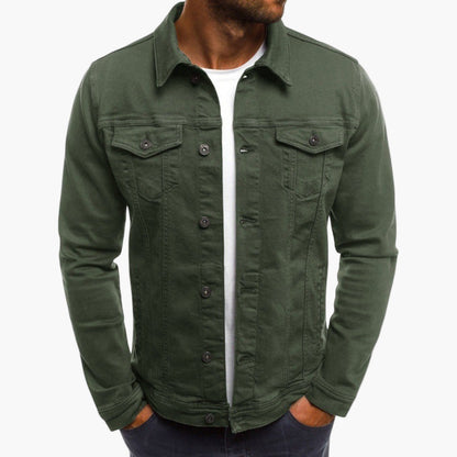 Fashionable Slim Fit Denim Jacket - Elegant Everyday Look