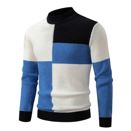 Herren Strickpullover Grafik Muster Modern