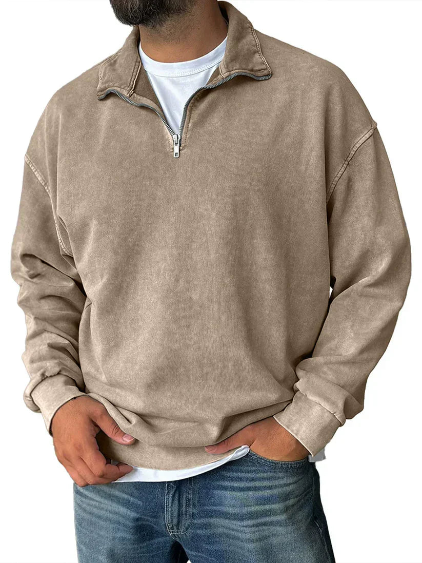 Emil - Zip-Up Sweatshirt & Loose Fit